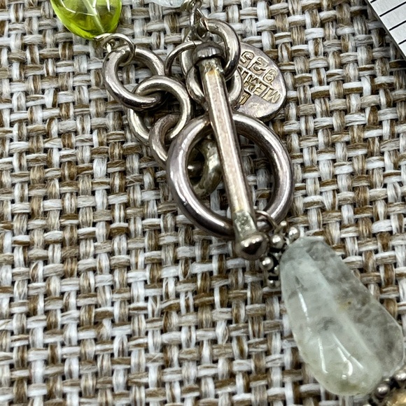 Ross-Simons Sterling Silver Necklace w/ Gemstones & Pearls, 16", Original Box - Picture 10 of 17